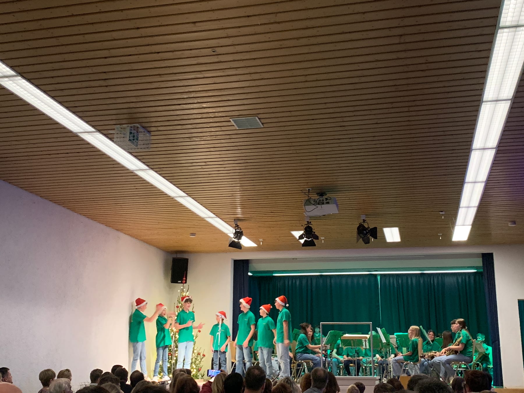Die Jugendkapelle Pfohren-Neudingen beim Jugendkapellenkonzert 2023